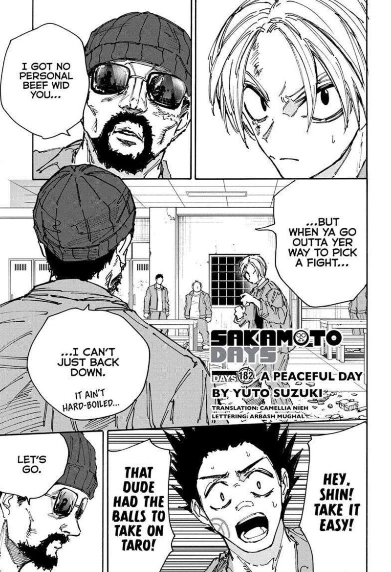 Sakamoto Days Chapter 182